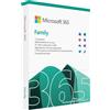 Microsoft Office 365 Family - 6 Persone - 1 Anno - Fattura Italiana