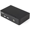 StarTech.com Switch Kvm Hdmi Usb 2 Porte con Audio E Hub Usb 20