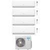 Hisense Climatizzatore Hisense Hi-Comfort Wi-fi Quadri split inverter 9000 + 9000 + 9000 + 18000 btu gas R32 (U.E. 4AMW105U4RAA)