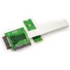 KALEA-INFORMATIQUE Convertitore per il montaggio di un'unità SSD U.2 in una singola porta per unità SSD M.2 NVMe con cavo semirigido U2 (68Pin SFF-8639) a chiave M2 PCIe M