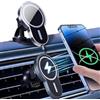 Carehabi Caricatore Wireless Auto Magnetico Allineamento Automatico Supporto Telefono Auto Magnetico 15W Ricarica Veloce Ricarica Wireless Auto Per iPhone 15/14/13 Huawei Xiaomi