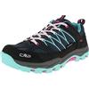 CMP Kids Rigel Low Trekking Shoes Kids Wp, Scarpe da trekking Unisex - Bambini e ragazzi, Graffite Oltremare, 39 EU