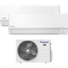 Panasonic Dualsplit 9000+12000BTu CS-TZ25ZKEW + CS-TZ35ZKEW + CU-2TZ41