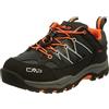 CMP Kids Rigel Low Trekking Shoes Kids Wp, Scarpe da trekking Unisex - Bambini e ragazzi, Graffite Oltremare, 38 EU