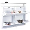 StarMart Scarpiera Media a 4 Ante Orizzontale - Nero