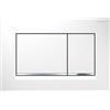 PLACCA DI COMANDO GEBERIT SIGMA 20 SQUARE BIANCO E CROMO LUCIDO 115.883.KJ.1