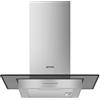 Smeg KBT600ve Cappa aspirante a parete Acciaio inox 451 m³/h