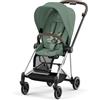 Cybex Platinum Passeggino Cybex Mios Telaio Chrome Brown Leaf green