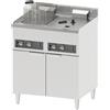 Ristosubito Friggitrice elettrica doppia CLN Potenza 12 x 2 kW Modello CFP162B