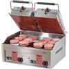 Ristosubito Frytop elettrico con coperchio CLN doppio Modello CGRCDB
