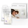 momcozy 120 sacchetti momcozy per conservare il latte materno, con rilevamento della temperatura, per l'allattamento al seno, sacchetti usa e getta per conservare il latte con capacità di 180 ml, autoportanti