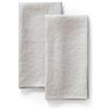LK PureLife - Set di 2 asciugamani da cucina in 100% puro lino stone washed, 50 cm x 68 cm, extra morbidi, ad asciugatura rapida, strofinacci, asciugamani per le mani, naturale