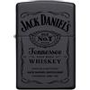 Zippo Feuerzeug 60001369 Jack Daniel's Lighter, Metal, Silver, One Size