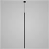 Riankh Lampada a Sospensione Lineare Minimalista Cavo Regolabile Lampada a Sospensione Cilindrica Bancone da Bar Lampada a Sospensione Lampada a Sospensione a Tubo Lungo in Alluminio for Soggiorno Sal