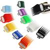 LOPHE Pettini Guida, 10 Pezzi Guide Comb Pettini per Tagliacapelli con Clip in Metallo, Hair Clipper Guards per Tagli di Capelli Corti, Lunghi, Media, 1.5-25mm(Colorato)