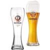 Ritzenhoff & Breker Erdinger 690729 - Set di 2 Bicchieri da Birra Chiara, 0,5 l