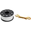 SEAC SUB MULINELLO SPOOL REEL C/DOPP.MOSCH.E SAG con moschettone doppio e Sagola
