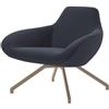 ALMA DESIGN poltrona X BIG con struttura in acciaio verniciato sabbia - 2051-VS-B-JOJO