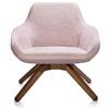 ALMA DESIGN poltrona X BIG con struttura in frassino tinto noce - 2050-LE12-A-SPALMATO