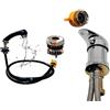 Hairstore Rubinetto da parrucchiere monocomando con nebulizzatore