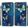 SIENIANLINE Custodia per Samsung Galaxy A7 (2018) / A750, Magnetica Portafoglio Cover, Pelle PU Premium Case per Samsung Galaxy A7 (2018) / A750