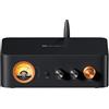 Fosi Audio MC351 Amplificatore Audio a 2.1 Canali con DAC, Amplificatore Stereo Audio Domestico, con Doppio Chip TPA3255 per Altoparlanti Passivi HiFi, Ricevitore VU Meter con Bluetooth e USB/OPT/COAX