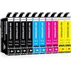SINOPRINT 405 XL Cartucce Compatibile per Epson 405XL Cartucce d'inchiostro per Cartucce Epson WF 4820 per Epson Workforce Pro WF-7830 WF-4830 WF-3825 WF-7840 WF-7310 WF-3820 WF-4825 WF-7835, 10 Pack