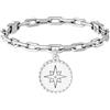KIDULT - Bracciale in acciaio 316L cristalli | Symbols