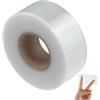 Catime 500 Pezzi Etichette Adesive Rotonde, Protezione per Etichette, Etichette Trasparenti Rettangolari, Pellicole Protettive Trasparenti per Libri di Classe, Scuola, Biblioteca (Square 30 * 80mm)