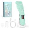 Solimpia Rasoio Elettrico per le Donne Rasoio Elettrico per Braccio Gamba Armpit Bikini Cordless Portatile Painless Rasoio elettrico IPX6 Impermeabile USB Ricaricabile Dry Wet