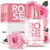 Solinotes Rose Profumo da donna, 50 ml, profumo delicato floreale e lenitivo con ingredienti di alta qualità, profumo pulito, cruelty free, vegano, prodotto in Francia