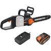 Worx Nitro WG350E - Elettrosega a batteria 20V 4Ah - Lama da 30 cm