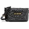 Love Moschino Borsa Quilted Nappa finta pelle, Donna, Nero, Normale