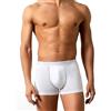 Generico Liabel 6 Boxer Uomo Cotone Bianco Nero e Colorato Mutande Uomo Boxer Intimo con Cuciture Rinforzate Elastico Interno Biancheria Uomo Underwear Uomo (IT, Testo, XXL, Regular, Regular, Bianco)