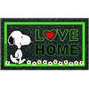 SaRani Tappeto Zerbino Ingresso Gomma Antiscivolo Resistente Fantasia Snoopy Welcome (Love Home)