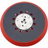 The Lord of the Tools Platorello Abrasivo Compatibile con BOSCH GET 75-150 GEX 34-150 GEX 40-150 Platorello Con Gancio E Anello 6 Pollici 150 MM 72 Fori Sostituisce OE 2608900007