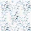 Yomshi Carta da Parati Autoadesiva Blu Bianco Foglie Dorate 41×300 cm Impermeabile Autoadesiva Pellicola Adesiva in Vinile per Camera da Letto Soggiorno Pareti Mobili