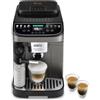 De'Longhi Magnifica Evo Next ECAM312.80.TB, Macchina Caffè Automatica con Monta Latte Automatico, Macchina Caffè Chicchi per Caffè e Cappuccino con Display Touch Intuitivo, 1450W, Nero/Titanio