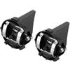 JNNJ Supporto lampadina Alogena H7 Auto, 2PCS Auto Lampada Alogena Faro di Ritenuta, ABS Resistenza al Calore Portalampada Adattatore Zoccolo Base Titolari Clip, Accessori Auto Universale Zoccolo Di