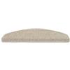 andiamo Skagen - Set di 15 tappetini per gradini, per proteggere le scale, 28 x 65 cm, colore: sabbia