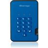 iStorage Hard disk esterno iStorage diskAshur 2 disco rigido 5 TB Blu (diskAshur2 256-bit 5TB - Blue) [IS-DA2-256-5000-BE]