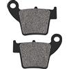 AHL 1 paio di pastiglie freno posteriori per moto Compatibili con HONDA-HM CRE50 Six Competition 2007-2008/CRM 125 R Supermoto 2007/CRM F 125 X 2009/CR 230 Easy Trail 2004(Semi métal)