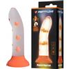 Pretty Love Magical Nightfall Dildo without Vibration Luminous Orange