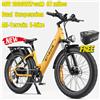 ENGWE 20" E-Bike 1000W 48V16AH Electric Bike Mountain Bicycle Fat Tire Dual Suspension