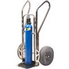 SVELT Carrello In Alluminio Porta Bombole Per Terreni Sconnessi