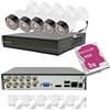 Dahua Sicurezza Videosorveglianza Dahua 5 Telecamere 5 MP XVR 8 canali Hard Disk 1TB