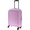 Mandarina Duck Logoduck + Trolley Cabin P10SZV54, Luggage Suitcase Unisex - Adulto, Lavanda Pastello, 40x55x20(LxHxW)