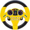 Cuackamily Volante simulato portatile per bambini colore giallo