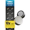 ABSINA 10x Pile LR41 AG3 - Batterie LR41 bottone 1,5V Alcaline a prova di perdite e longevoli - LR736 / L736 / G3 / G3A / 3GA / 192 / GP192 / V3GA / RW87 - Batteria LR41 per termometro, batteria AG3