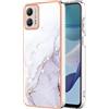 Cover Motorola Moto G53 Hybrid Armor Blu - Protezione Militare TPU PC
